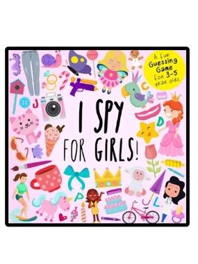BUNDLE & SAVE 🔍 I Spy for Girls - Fun Guessing Game Book